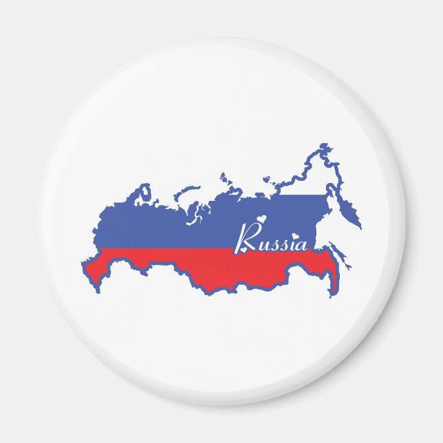 Russland-Magnet Magnet (Vorne)