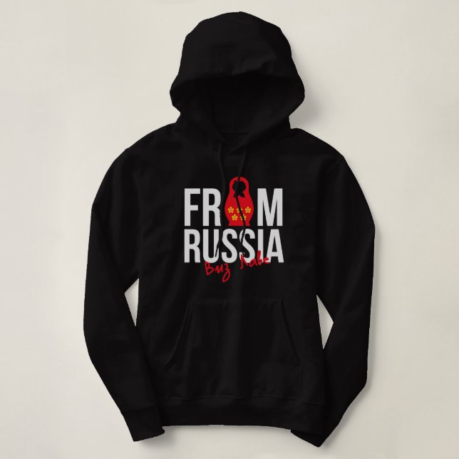 Russland Matryoshka Russland Russisches Geschenk Hoodie (Design vorne)