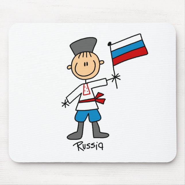 Russland-Mauspad Mousepad (Vorne)
