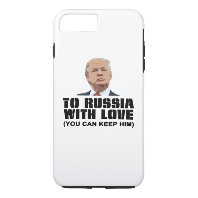 Russland mit Liebe Case-Mate iPhone Hülle (Rückseite)