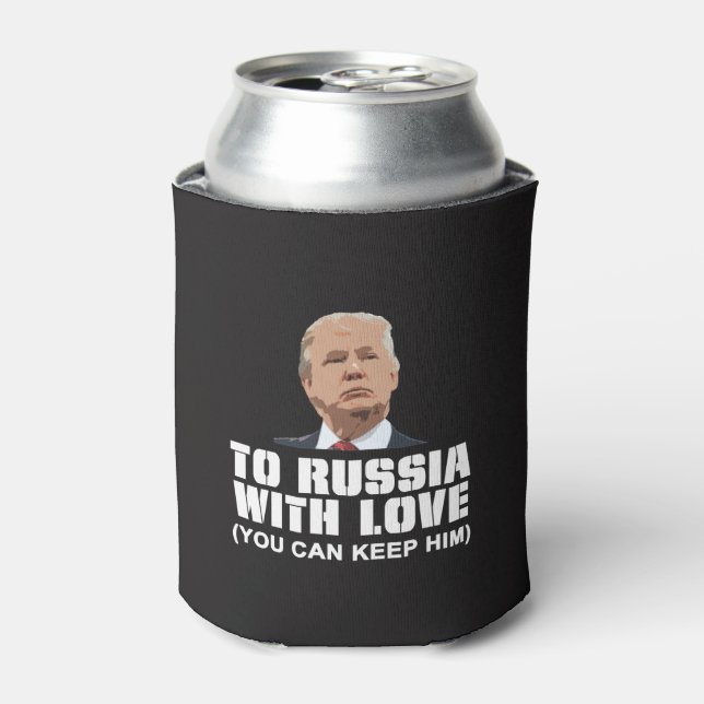 Russland mit Liebe Dosenkühler (Kanne Vorderseite)