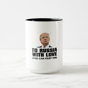 Russland mit Liebe Tasse