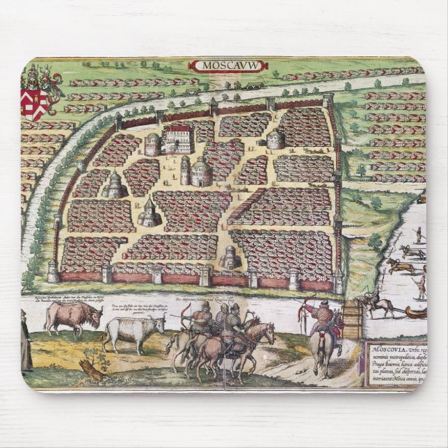 RUSSLAND: MOSKAU, 1591 MOUSEPAD (Vorne)