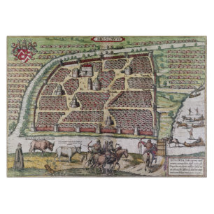 RUSSLAND: MOSKAU, 1591 SCHNEIDEBRETT