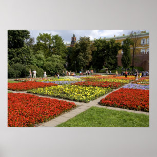 Russland, Moskau, Roter Platz, Alexandrowski Poster