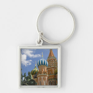 Russland, Moskau, Roter Platz. Basilius-Kathedrale Schlüsselanhänger
