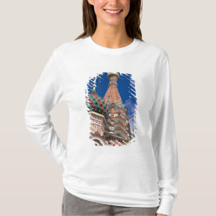 Russland, Moskau, Roter Platz. Basilius-Kathedrale T-Shirt