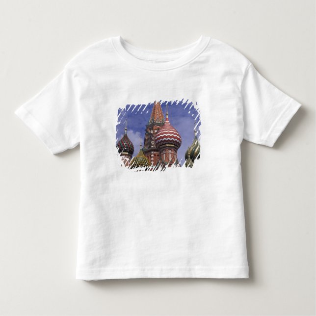 Russland, Moskau, Roter Platz. berühmte Zwiebeln v Kleinkind T-shirt (Vorderseite)