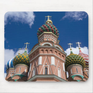 Russland, Moskau, Roter Platz. St. Basil's 2 Mousepad