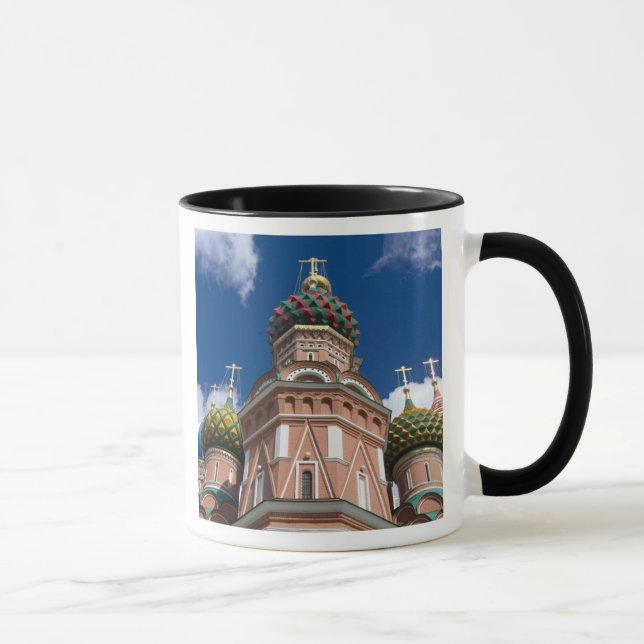 Russland, Moskau, Roter Platz. St. Basil's 2 Tasse (Rechts)