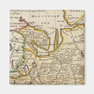 Russland oder Moskau Magnet