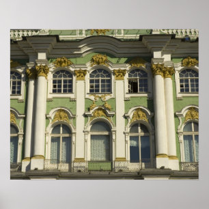 Russland. Petersburg. Winterpalast. Hermitage Poster