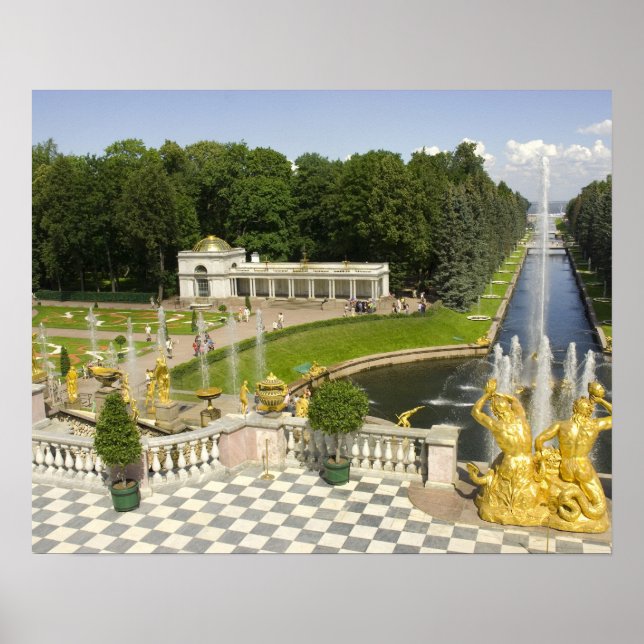 Russland. Petrodvorets. Peterhof Palace. Peter der Poster (Vorne)