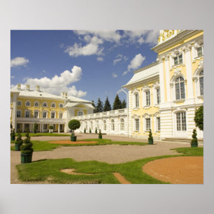 Russland. Petrodvorets. Peterhof-Palast. Peter der Poster