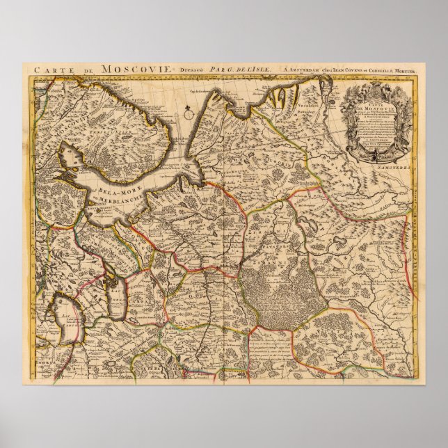 Russland Poster (Vorne)