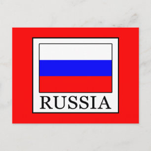 Russland Postkarte