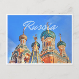 Russland Postkarte