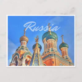 Russland Postkarte