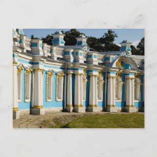 Russland, Puschkin. Teil des Katharinenpalastes. Postkarte