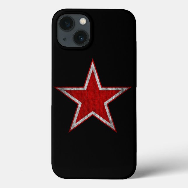 Russland Roter Star Case-Mate iPhone Hülle (Rückseite)
