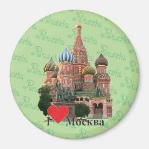 Russland - Russia Moskau Magnet