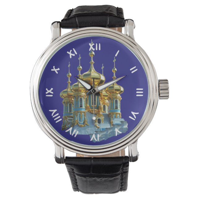Russland - Russia  St. Petersburg Uhr (Vorderseite)