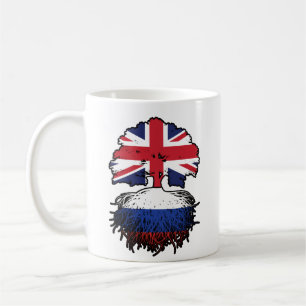 Russland Russisches Großbritannien Großbritannien  Kaffeetasse
