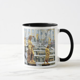 Russland, Sankt Petersburg, Peterhof, Samson und Tasse