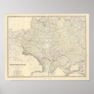 Russland Schalter, Polen Poster