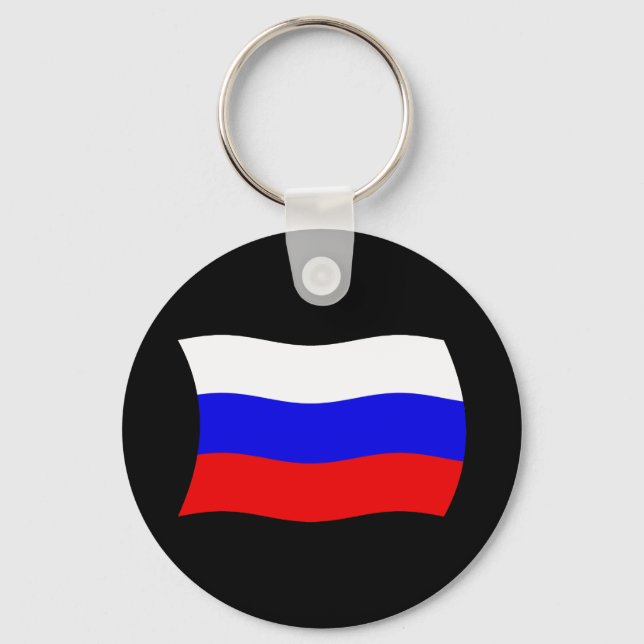 Russland Schlüsselanhänger der Flagge (Vorderseite)