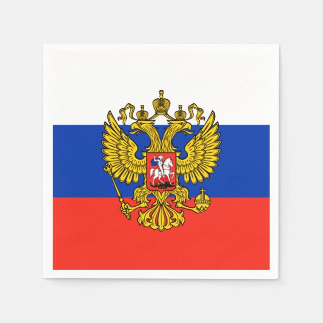Russland Serviette (Vorderseite)