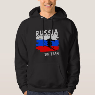 Russland Ski Hoodie
