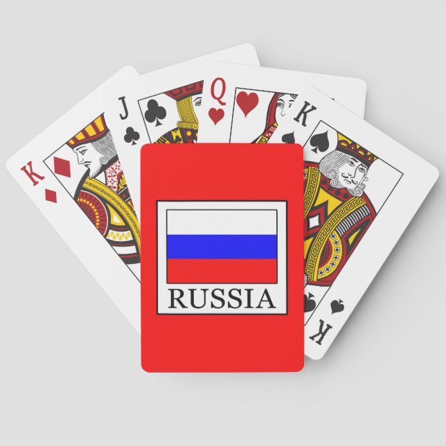 Russland Spielkarten (Rückseite)