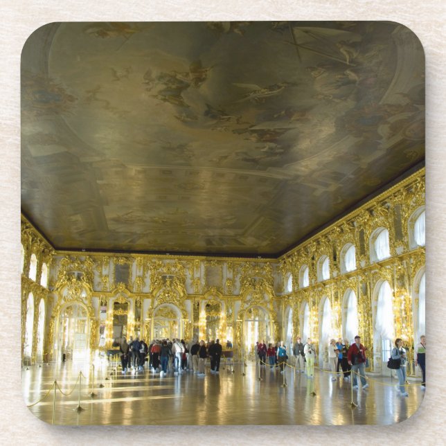 Russland, St. Petersburg, Catherine's Palace (alia Getränkeuntersetzer (Vorderseite)