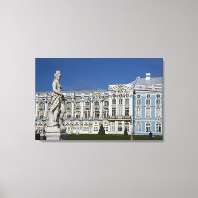 Russland, St. Petersburg, Catherine's Palace (alia Leinwanddruck (Vorderseite)