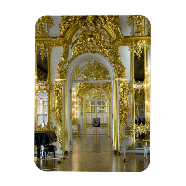 Russland, St. Petersburg, Catherine's Palace (alia Magnet (Vertikal)