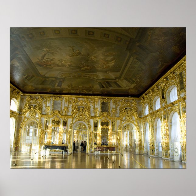 Russland, St. Petersburg, Catherine's Palace (alia Poster (Vorne)