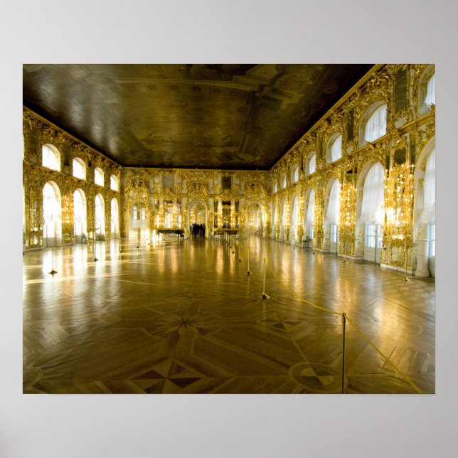 Russland, St. Petersburg, Catherine's Palace (alia Poster (Vorne)