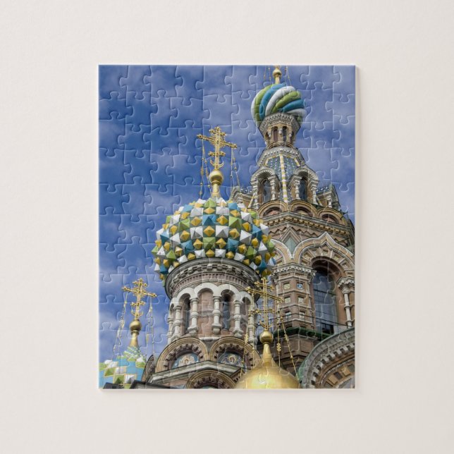 Russland, St. Petersburg, Nevsky Prospekt, Puzzle (Vertikal)