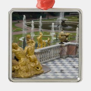 Russland, St. Petersburg, Peterhoff (auch 2 Silbernes Ornament