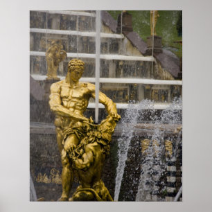 Russland, St. Petersburg, Peterhoff (auch 3 Poster