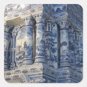 Russland, St. Petersburg, Puschkin, Catherine's 2 Quadratischer Aufkleber