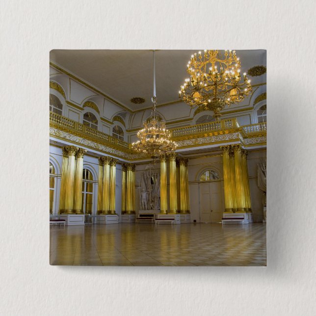 Russland, St. Petersburg, The Hermitage (alias 4 Button (Vorderseite)