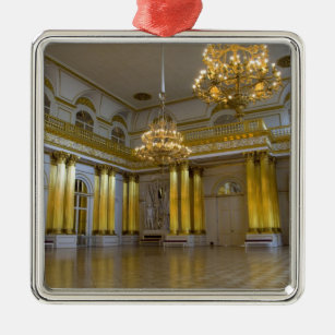 Russland, St. Petersburg, The Hermitage (alias 4 Silbernes Ornament