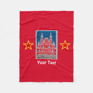 Russland Staat Historienmuseum Znachok Fleecedecke