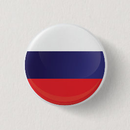 Russland-Symbol-Flagge Button