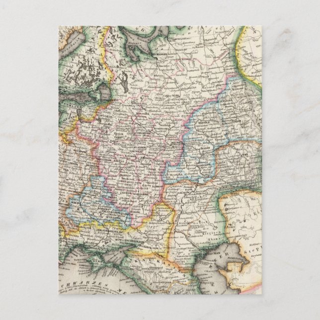 Russland, Ukraine Postkarte (Vorderseite)