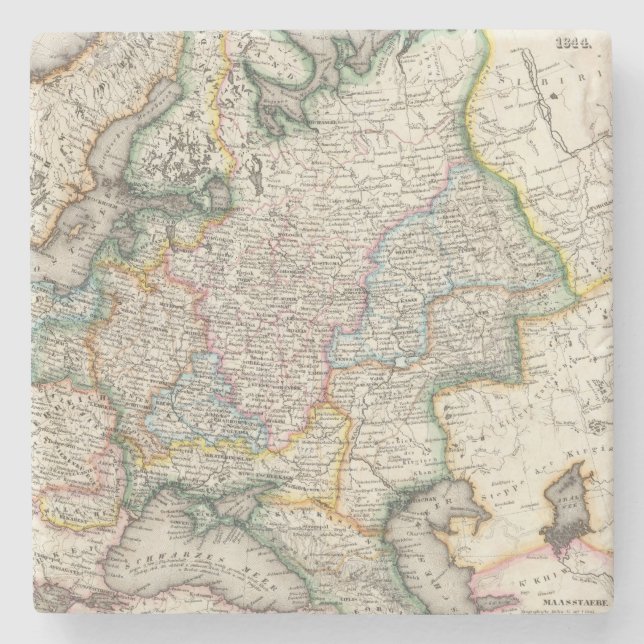 Russland, Ukraine Steinuntersetzer (Vorderseite)