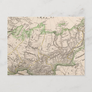 Russland und Asien 2 Postkarte