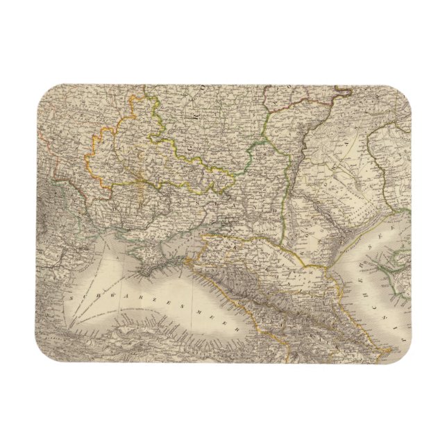 Russland und Europa 3 Magnet (Horizontal)